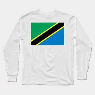 Tanzania flag Long Sleeve T-Shirt